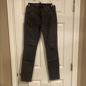 American Eagle Outfitters Gray Skinny Pants